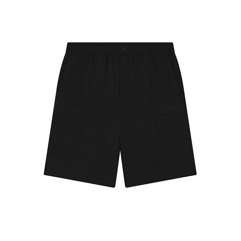 New FILA MILANO Collection Casual Shorts Men's Jet Black F11M525803FBK