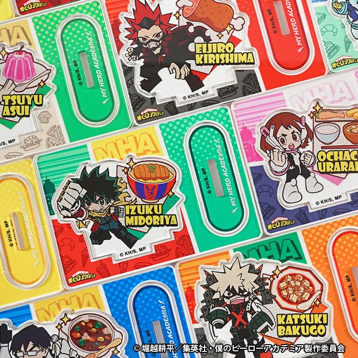 Confect My Hero Academia Character Gourmet Acrylic Stand Candy F-toys (20 pieces) - Toy/Gum