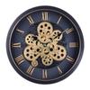 Gear Clock in Antique Style Living Room Wall Decoration Study Retro Nostalgic High-end Creative Three-dimensional Round Wall Clock