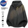 NASA MARVEL Men's Hooded Knit Sweater