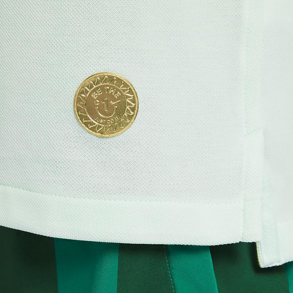 Nike Heritage Color Block Kragendesign Bequemes Atmungsaktives Kurzarm-Poloshirt Herren Poloshirts Hellgrün HM4460333