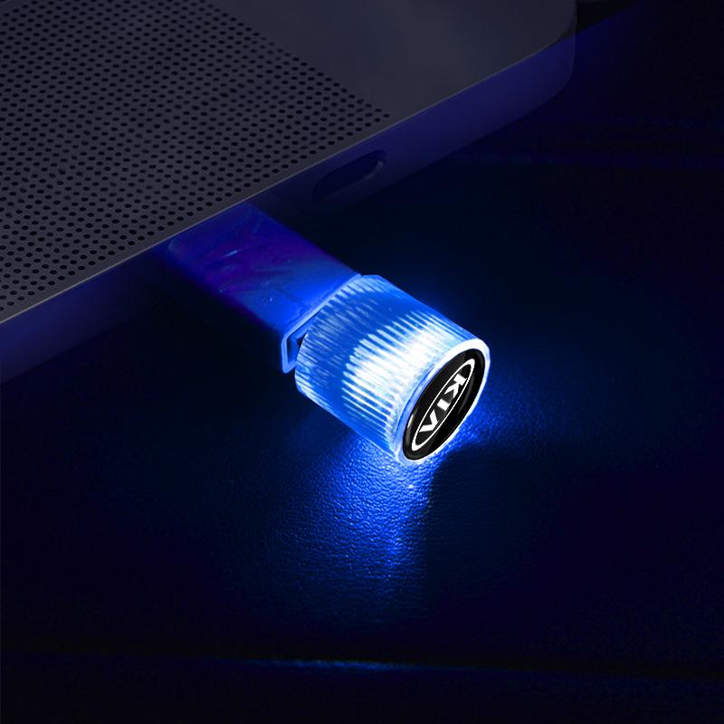 1Pcs LED Car Atmosphere Lights Decoration Auto Interior Accessories For Kia Rio Sportage R K3 K4 K5 k6 K7 K8 Ceed Sorento Cerato Soul