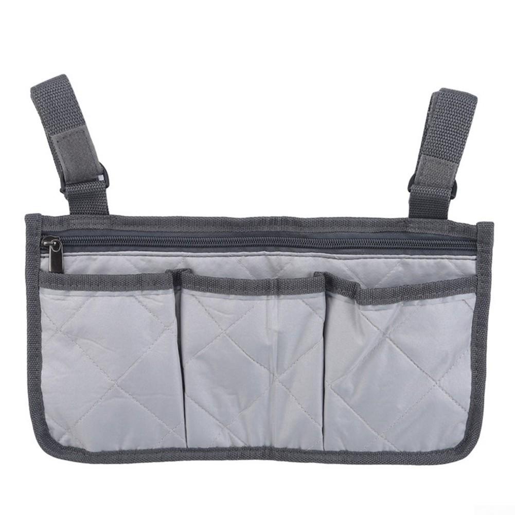 Armrest Storage Bag Camping Chair Reflective Strip