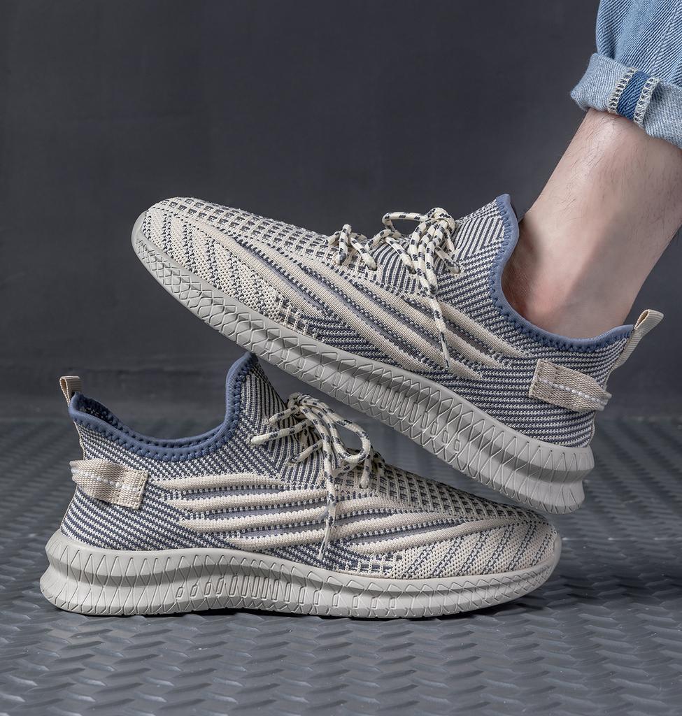 Mesh Men Casual Shoes Summer Breathable Sneakers  Lightweight Walking Footwear Male Running Sport Shoes
