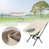 Collapsible Foldable Camping Chair Wear-resistant Moon Chair Hiking Picnic Seat  Outdoor