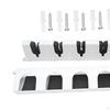 Fishing Pole Holder 6 Poles Wall Mount Lightweight Accessories EVA Foam Grip Easy Setup Travel for