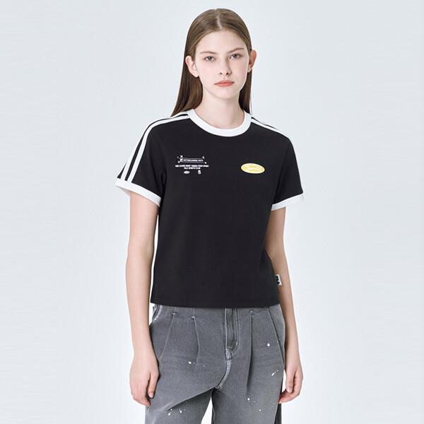 Fila ShorT Sleeve T shirT Tape deTail