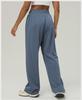 Women's High-Waist Wide-Leg Yoga Pants: Casual Athletic Drape Trousers for Autumn and Winter