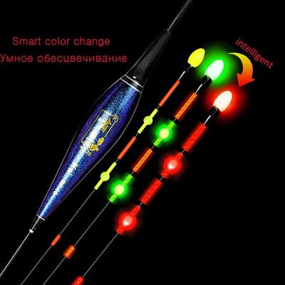 Light Color Change Indicator Electronic Bite Alarm Floats Bobbers Fishing Lure Light Stick Floats
