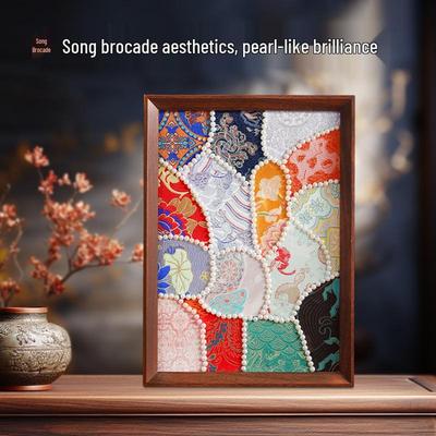 Traditional Pearl Patchwork Painting Kit: Handmade DIY Festival Art Set
