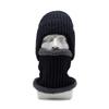 Snowflake Standard Knitted Hat Winter Hat For The Elderly Men Warm Ear Protector Thickened Pullover Cold Wool Hat
