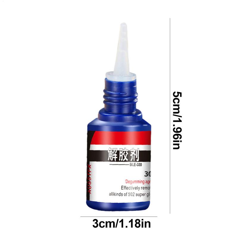 Multipurpose Superglue Remover Cleaner Glue Adhesive Debonder Nail Glue Resin Liquid Glue Debonder Remover Cleaning Adhesive