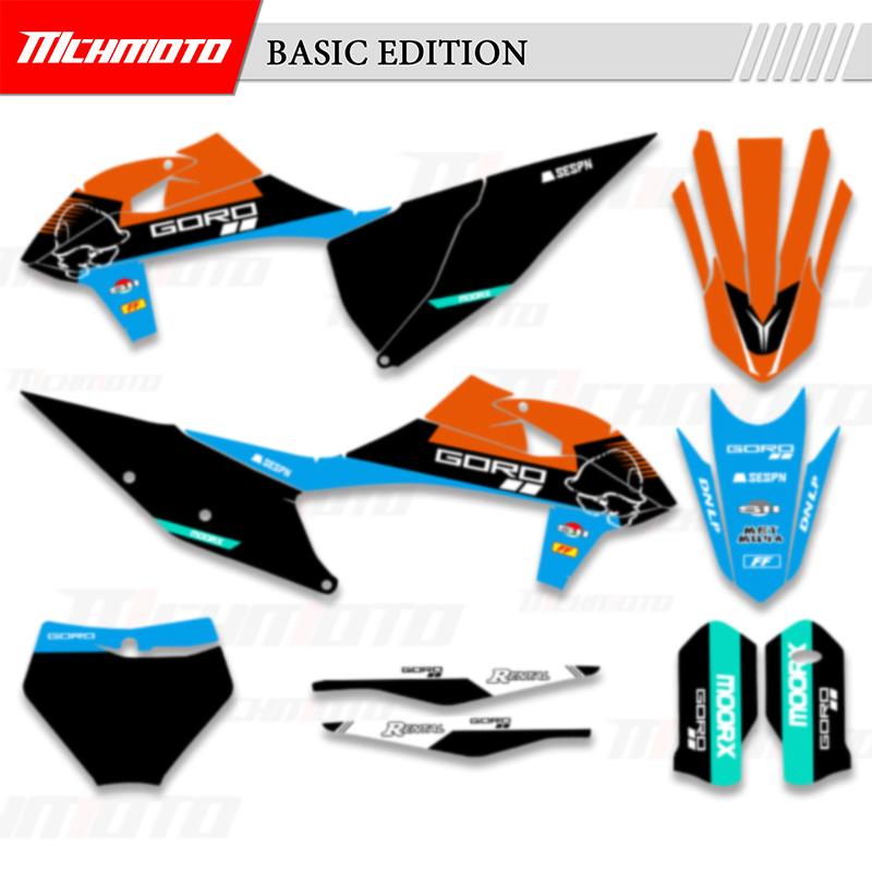 MCHMFG For KTM 125 250 350 450 500 SX SXF EXC XC XCW SIX DAYS SIXDAYS Graphics Decals Stickers 04