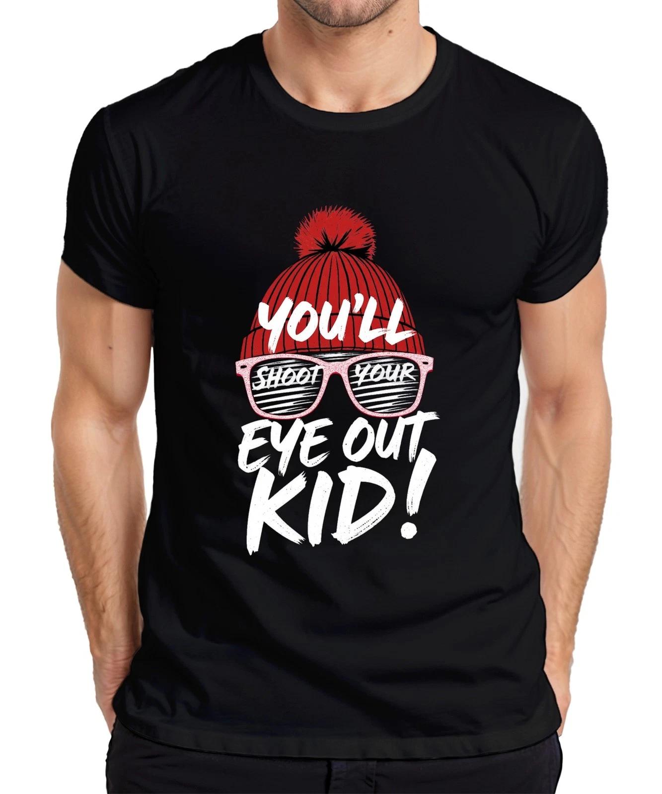 You ll shoot your eye out Kid Kultfilm Weihnachten Mütze Retro Herren T-Shirt XL