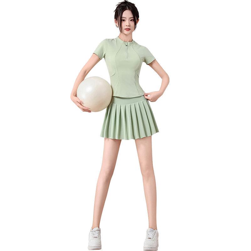 Women's Summer Quick-Dry Badminton & Tennis Skirt Set