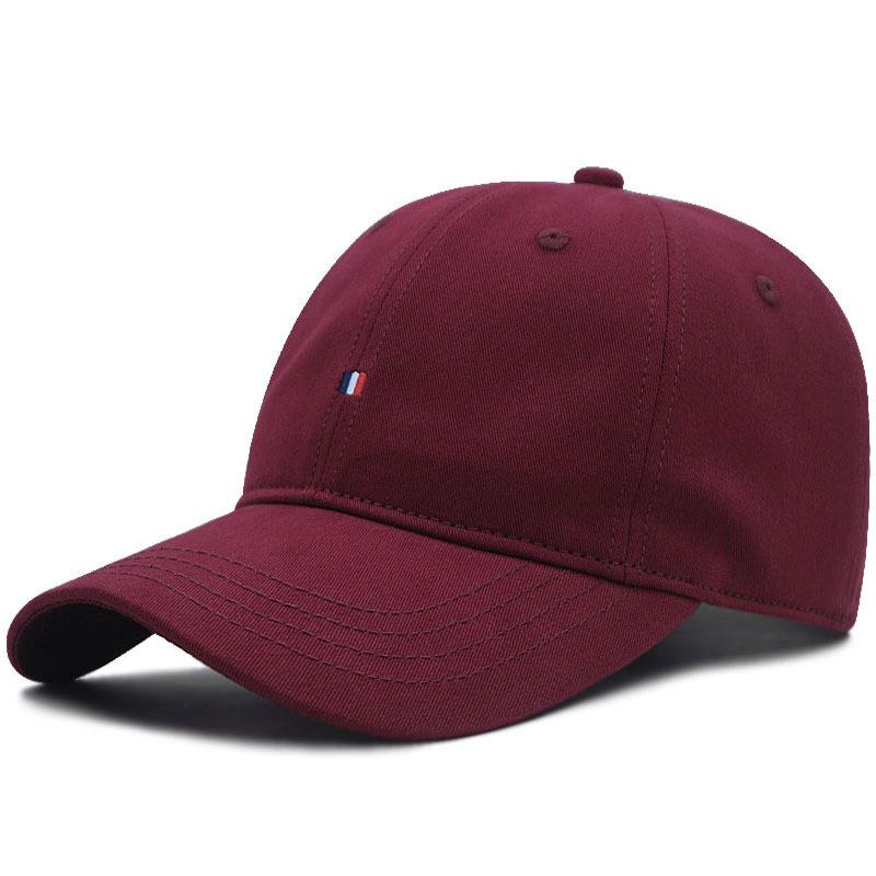 Hat Men's and Women's Big Head Circumference Soft Top Baseball Cap Washed Cotton Large Size Cap