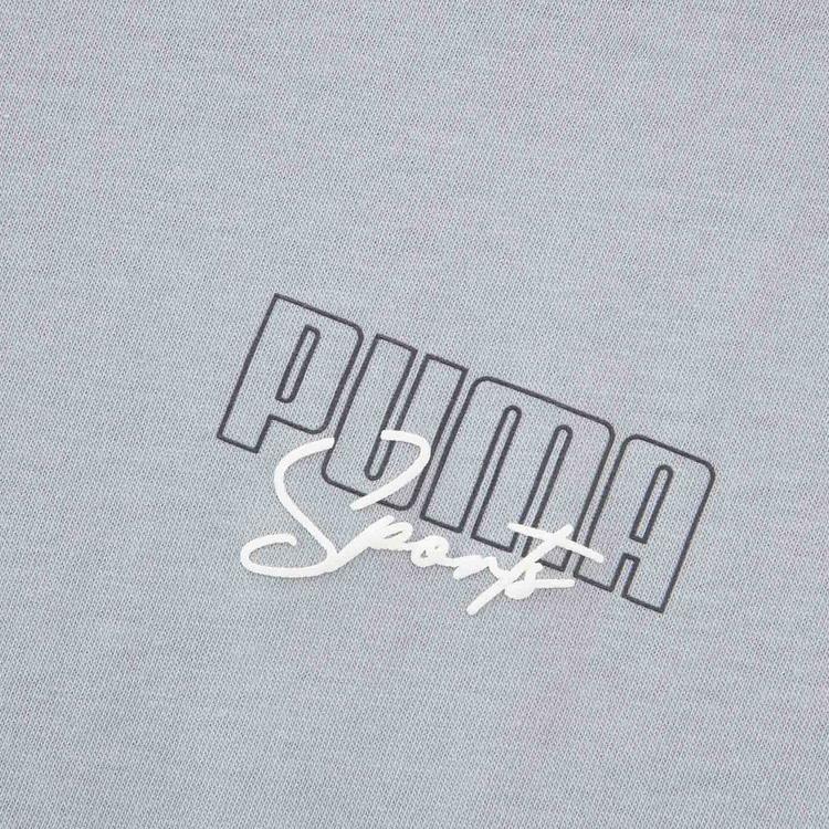 New PUMA Elevatedgraphic SS25 T Shirt Men's Light Gray 20 633788-20