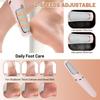 Electric Foot Callus Remover – USB Rechargeable Pedicure Tool with 2-Speed Roller and LED Light for Cracked Heels & Dead Skin