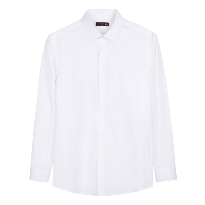 Caizi Men's Modal Blend Long-Sleeve Business Casual Shirt
