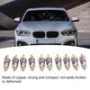 Air Conditioner Valve Stem Core Easy Installation Shockproof 26.8mm Length 20pcs Aluminum Alloy and
