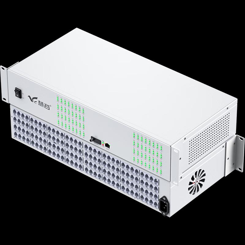 HuiGu 128-Port Telephone & Gigabit Ethernet Fiber Optic Extender