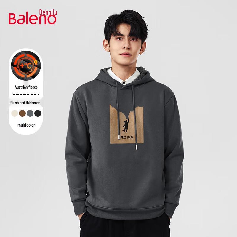 Baleno Men's Premium Hooded Fleece Sweatshirt