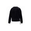 adidas Stile Felpa Pullover in Velluto Donna Felpe Nero GM1461