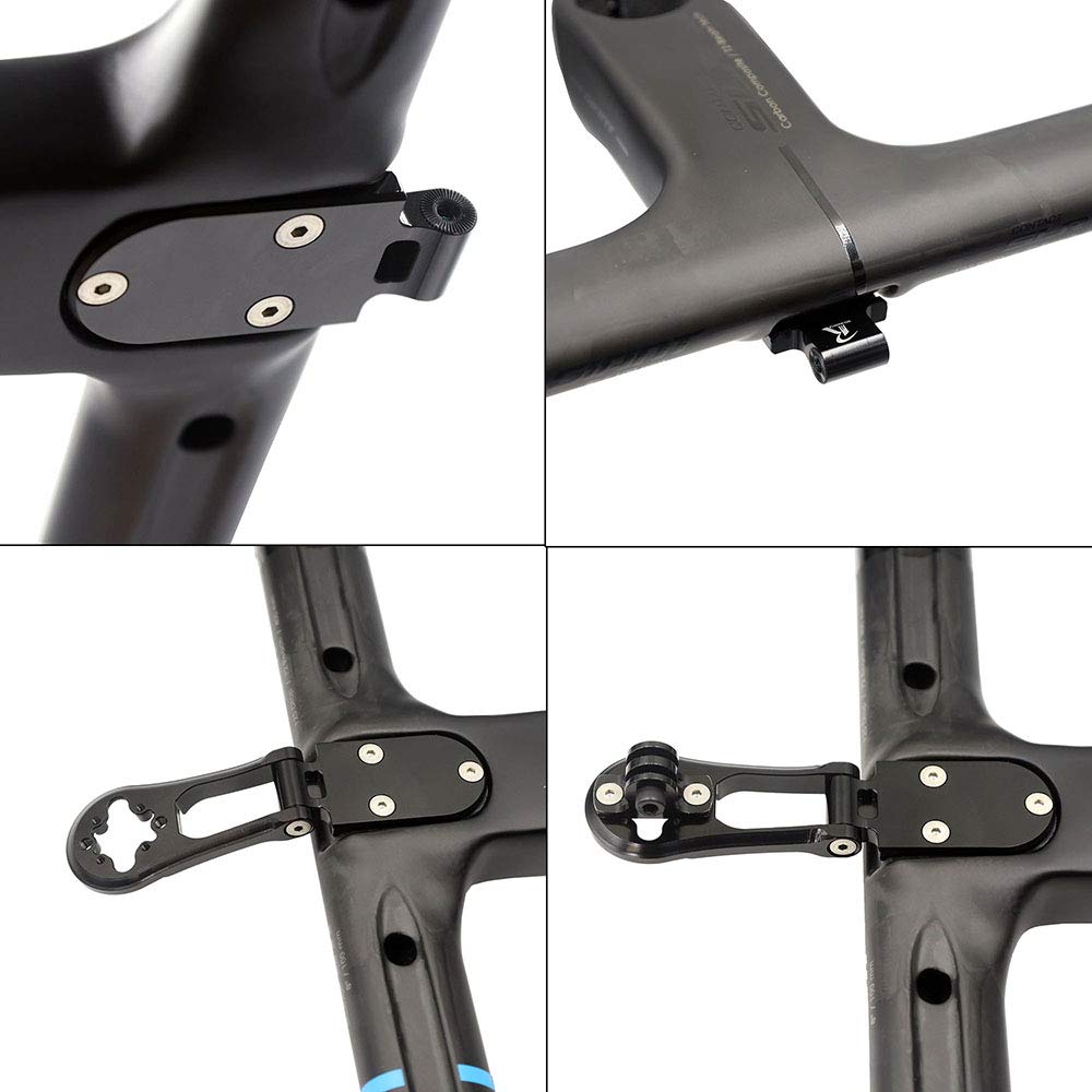 Cycle Computer Mount Black Giant SLR INTEGRATED SYSTEM Exclusive Type Combo Mount Brand Compatible HERO Compatible [REC MOUNT] [CONTACT DROP] [10