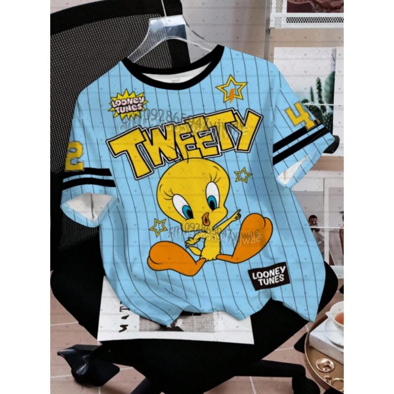 2026 Cartoon duck Betty Boop  Print men Women's Short Sleeve