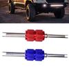 Dual Schrader for Valve Core Remover Installer Changer Service Tool Installer To