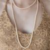 Tatiana Crème Pearl Maxi Long Necklace NZ2488