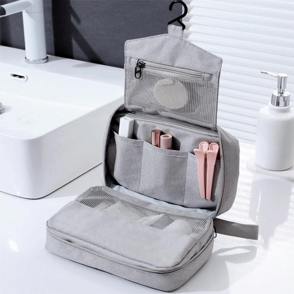 Waterproof Hanging Cosmetic Bag Large Capacity Hook Wash Bag Makeup Pocket Makeup Bag  Travel