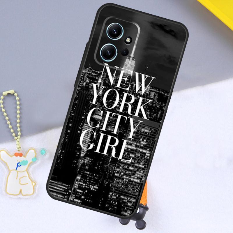 New York City Case For Xiaomi Redmi Note 12 9 10 11 Pro 12S 9S 10S 11S Cover For Redmi 12 13C 12C 9C 10C