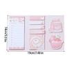 Friendly Paper Adhesive Memoire Pad for Office Business School Students Writing Supplies Colorful Cartoon Stick Note