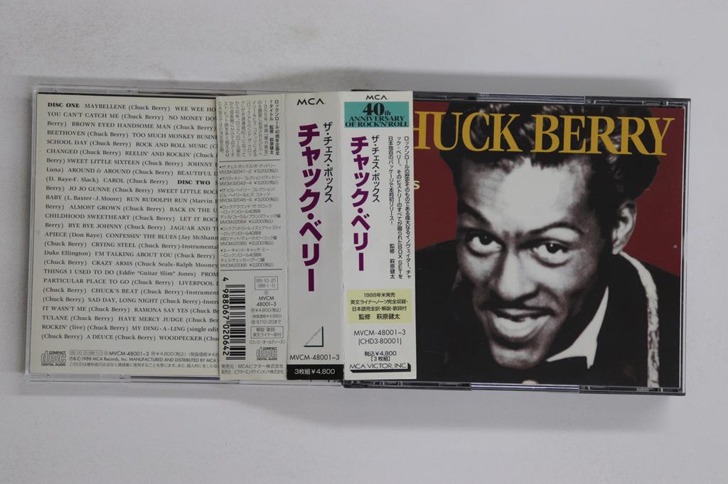 CD CHUCK BERRY - Chess Box MVCM480013 MCA 1995 Japan Obi Rock Used