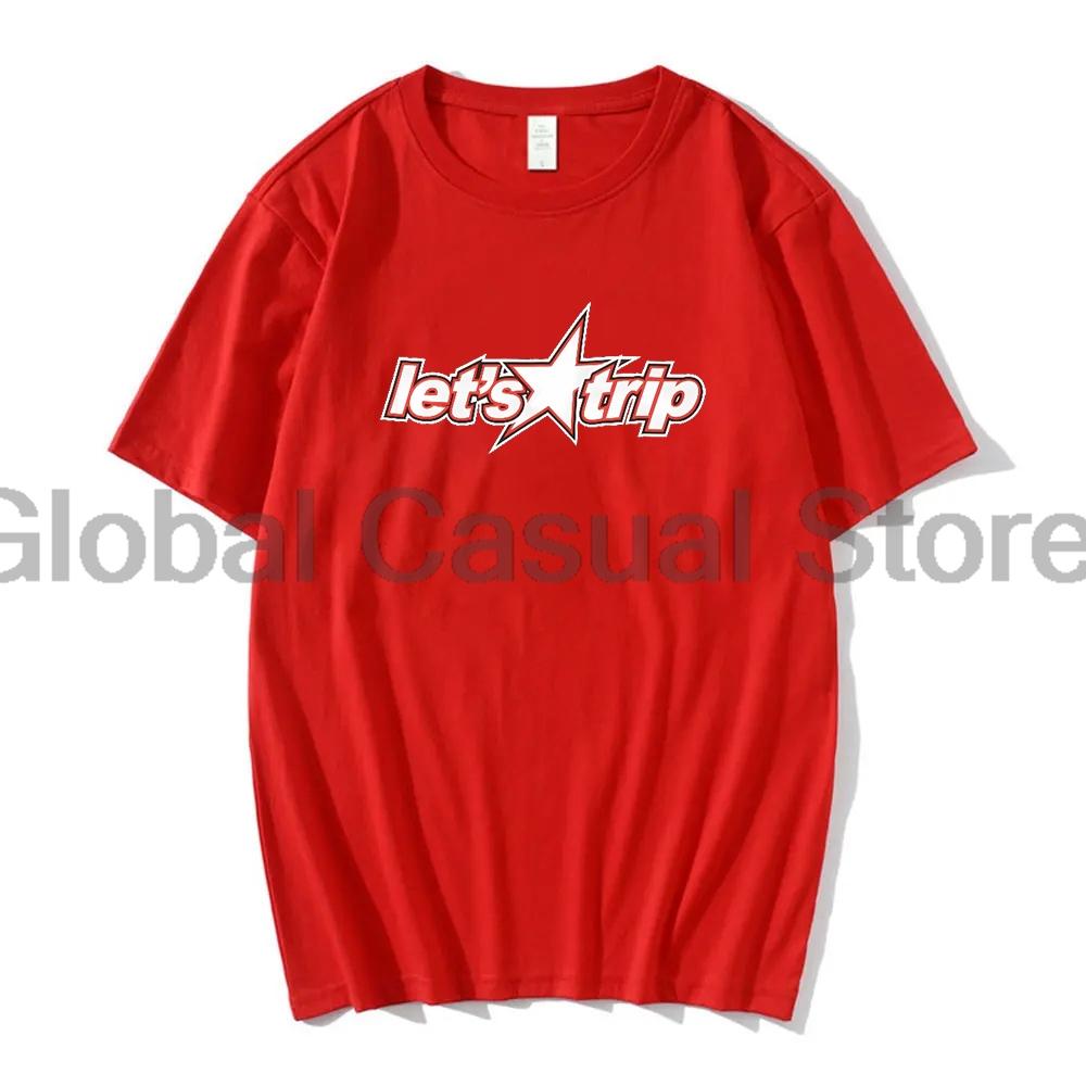 Sturniolo Triplets Lets Trip Star Tshirt Crewneck Short Sleeve Tee Unisex Women Streetwear Tops Fashion Clothes