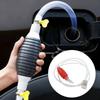 PVC Tube Fuel Tank Suction Pump 2 Meter Gas Siphon Hose Pump Manual Fuel Pump  Car Fuel Transfer