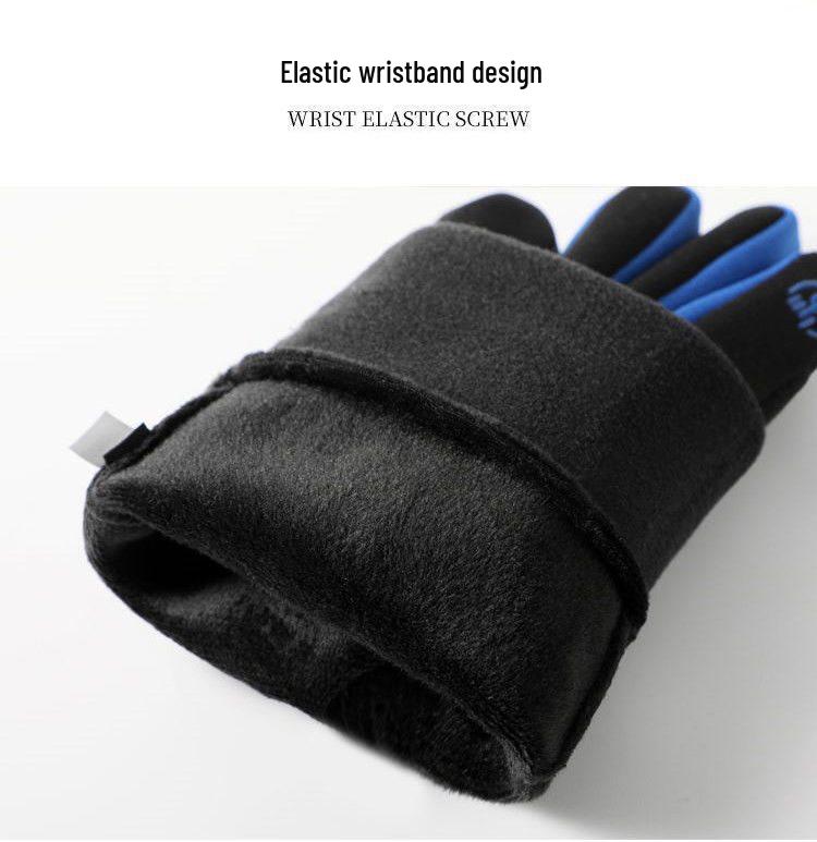 Warm Fleece-lined Touchscreen Winter Gloves - Windproof & Waterproof for Cycling, Skiing, Men & Women.