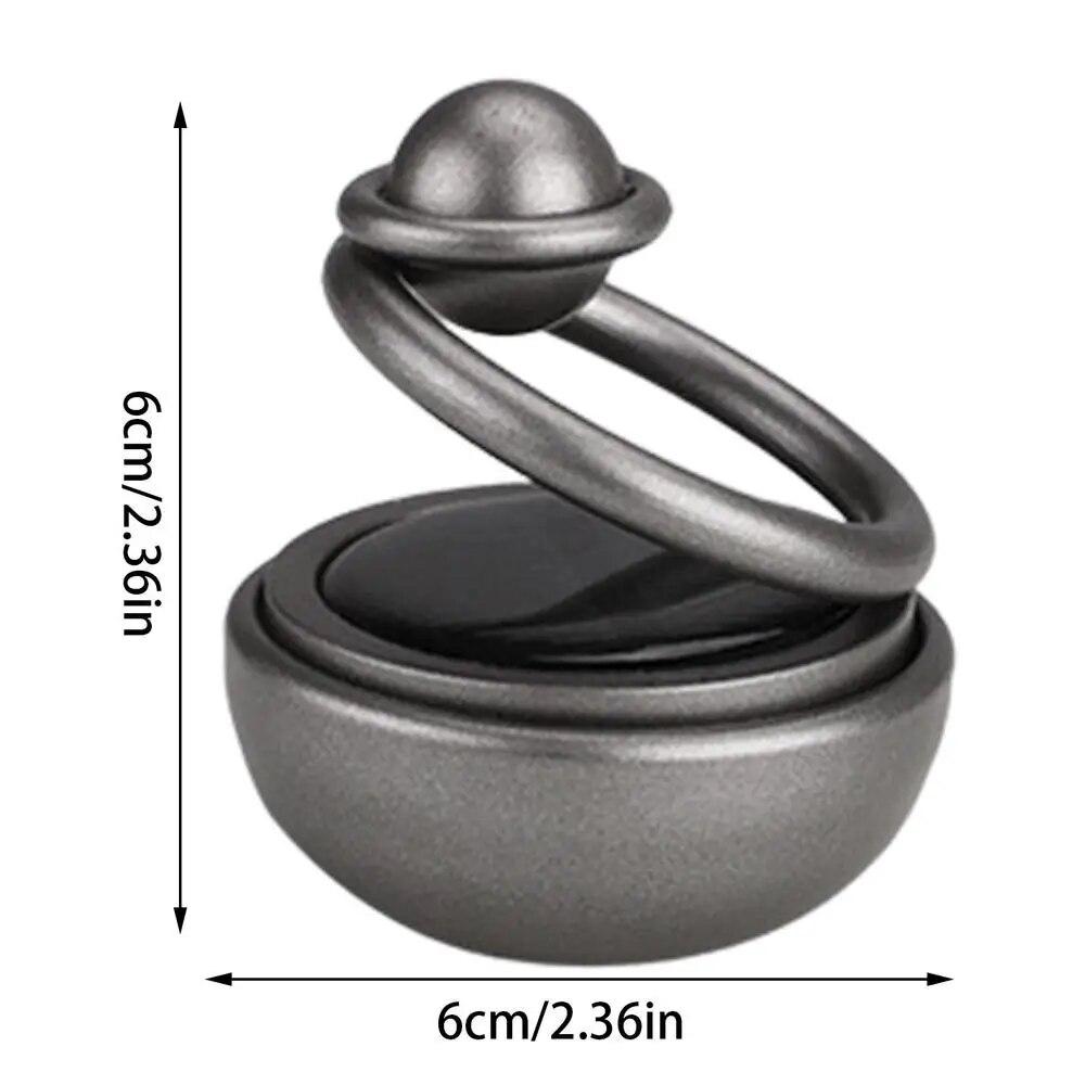 Rotating Solar Power Car Aromatherapy Spin Interstellar Essential Oil Diffusers Autorotation Decoration Accessories Car Perfume