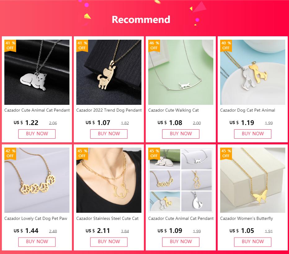 Cazador Animal Necklace for Men Women Stainless Steel Turtle Pendant Necklace Jewelry Gift Trend 2026 Birthday Gift Wholesale