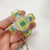 Keyboard Fidget Keychain Keycap Stress Relief Toy Key Chain Toy Button Antistress Keyboard Caps Keyring Stress Relief Asmr Toys