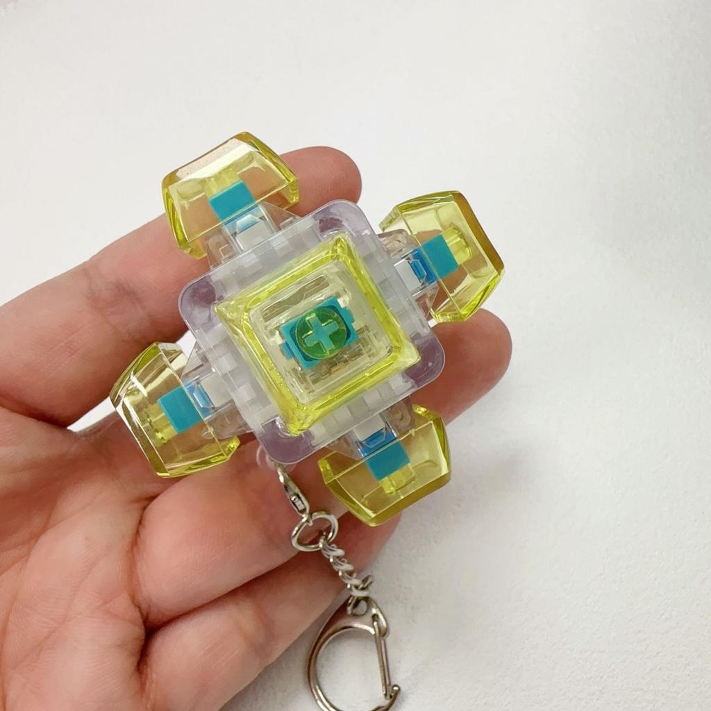 Keyboard Fidget Keychain Keycap Stress Relief Toy Key Chain Toy Button Antistress Keyboard Caps Keyring Stress Relief Asmr Toys