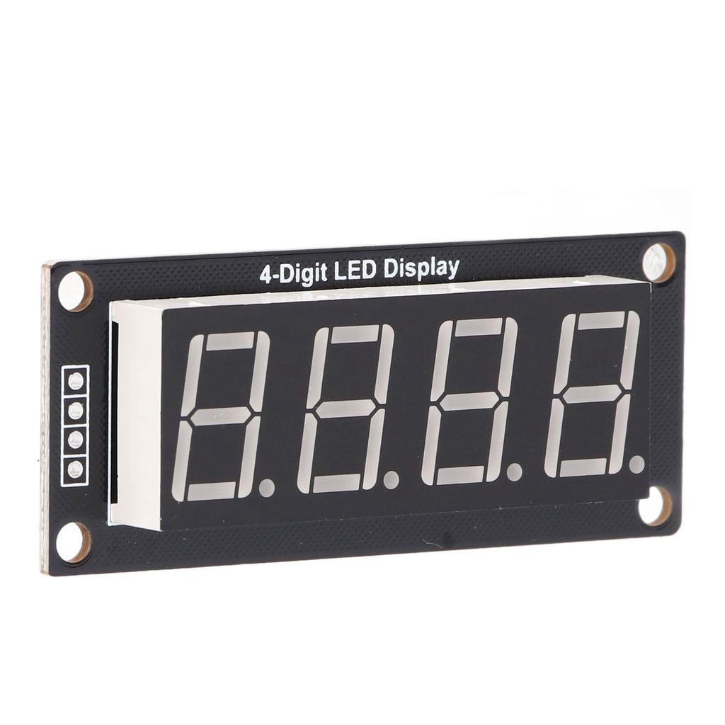 4Pcs LED Segment Digital Display Module 4 Bits 7 Segments PCB Clock Module 0.56 Inch MRA172A Red