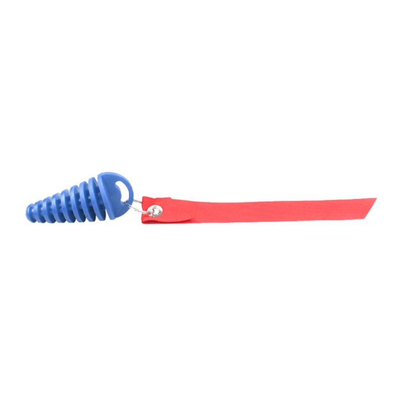 Exhaust Pipe Stopper Blow-Down Silencer Plug Exhaust Muffler Waterproof Wash Plug Silicone Off-Road Motorcycle Keychain