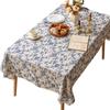XuanYuange Spring Orchid Retro Tablecloth