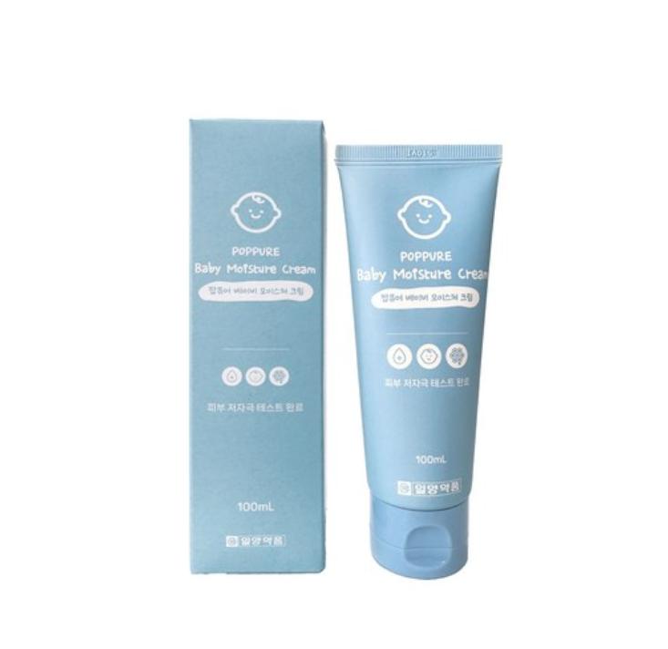 POP PURE Baby Moisture Cream Deep Hydrating & Nourishing Cream for Sensitive Skin 100ml