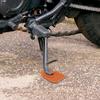 F FIERCE CYCLE Motorcycle Kickstand Pad Support Plate Pad Side Stand Extension Pad 4.5 X 4.3 Cm Orange