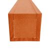 Burlap Style Farmhouse Doily,33.02 X 182.88cm Gray-green, Rustic Geometric Hollow Table Flag 182.88cm Long, Suitable for Everyda