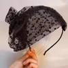 Women Ladies Bowknot Fascinator Hats Headband for Evening Wedding Party Cosplay Costume Headwear Hair Accessories