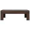 Infinity LED Coffee Table in Brown Oak Effect 90 x 50 x 30 cm